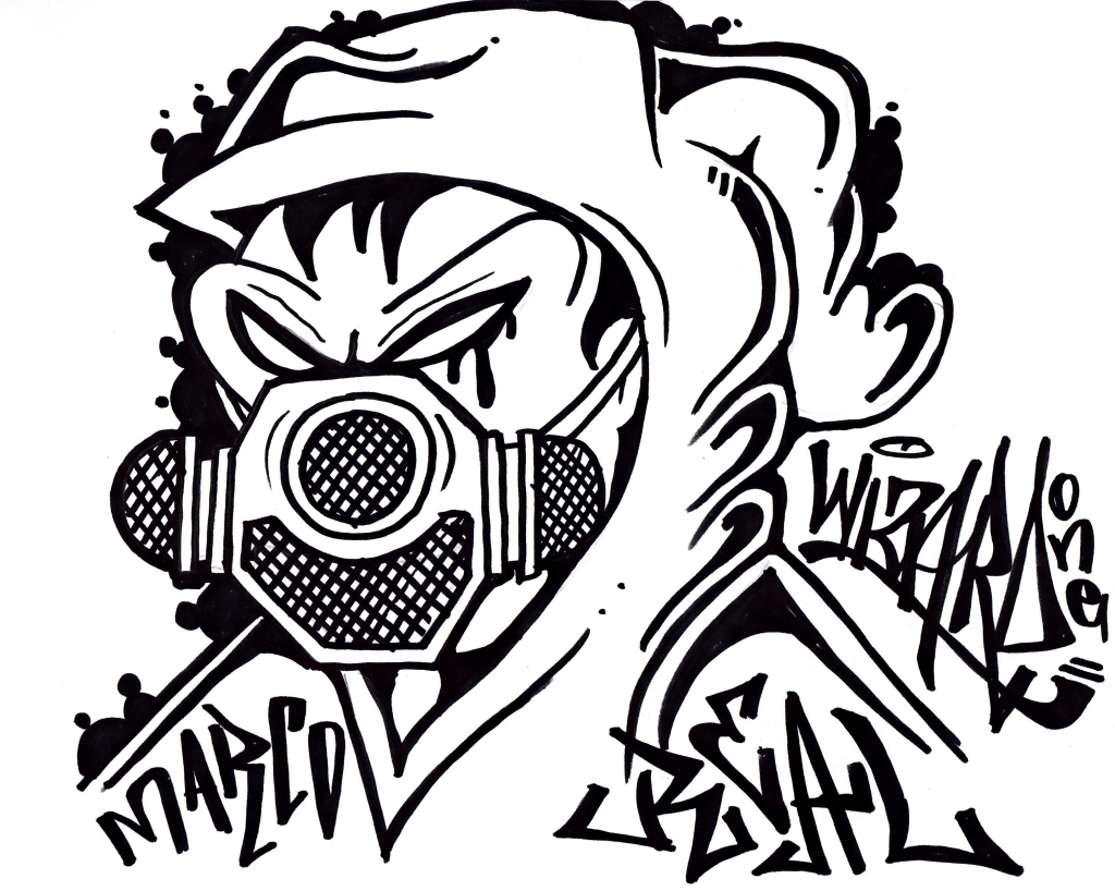 Cool Graffiti Drawing - Drawing Art Library