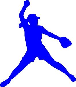 Free fastpitch softball clipart