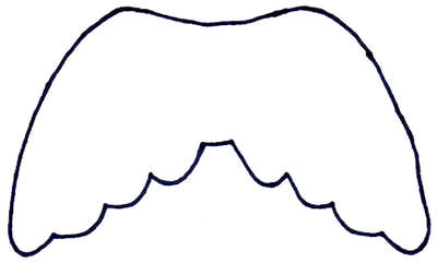 Printable Wings Pattern - ClipArt Best