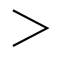 Charbase U+FF1E: FULLWIDTH GREATER-THAN SIGN