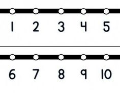 0 number line clipart