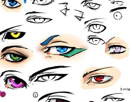 Collection Of Anime And Manga Eyes Tutorials And More | Ninja Crunch