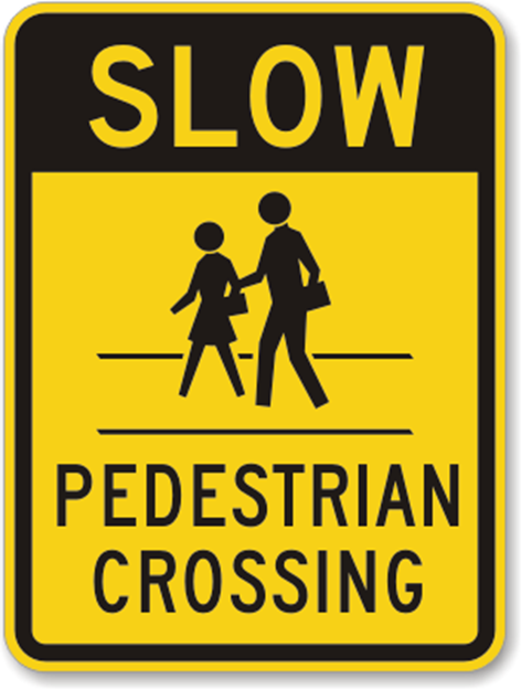 Pedestrian Crossing Signs Throughout History | MyParkingSign.com Blog