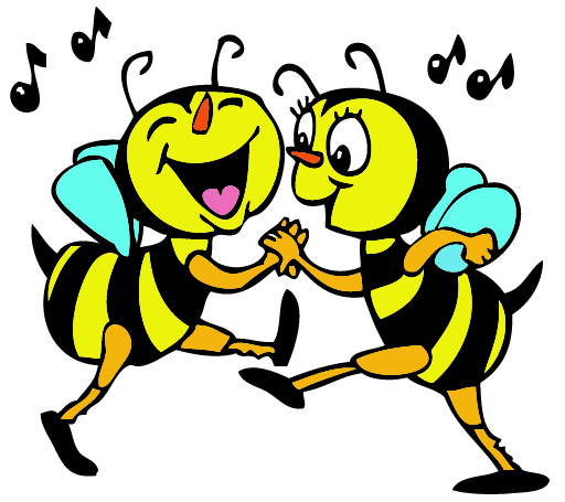 Buzzing Bee Clipart - Free Clipart Images