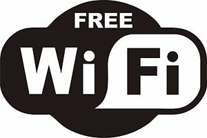 Free WiFi Sticker | eBay