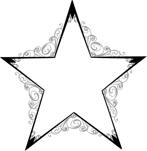 Star Line Art | Free Download Clip Art | Free Clip Art | on ...