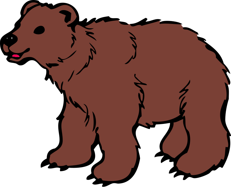 Clipart animated bear