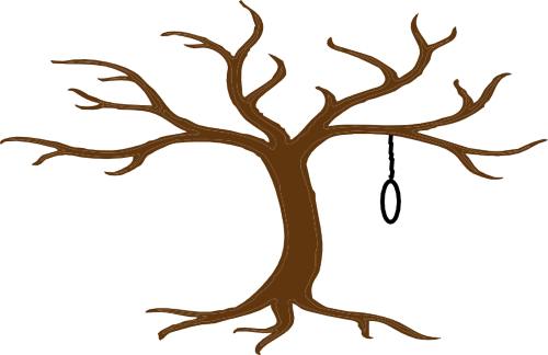 Clipart of tree without leaves