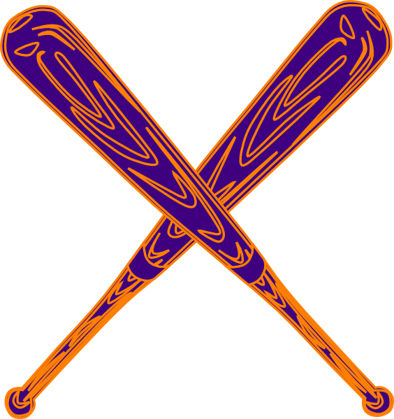 Baseball And Bat Image Courtesy Of Clip Artcom