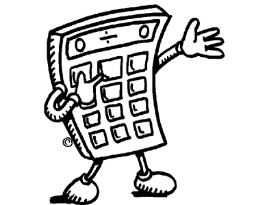 calculator character - Clip Art Gallery