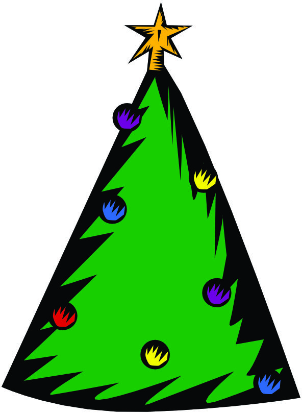 Cartoon Christmas Tree