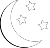 Outline White Star - vector clip art online, royalty free & public ...