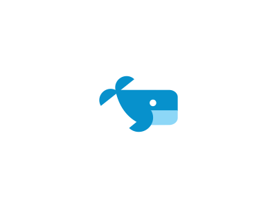 Whale / logo design by Deividas Bielskis - Dribbble