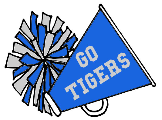 Cheerleader Megaphone Clipart