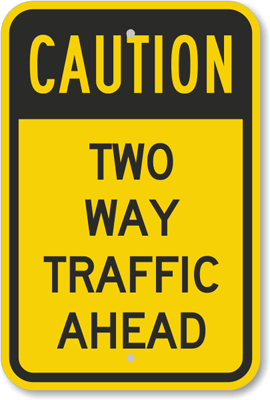 Caution Traffic Signs