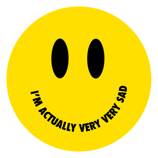 Very Very Sad Sticker - Just Stickers : Just Stickers