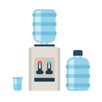 Water Cooler Clip Art, Vector Images & Illustrations