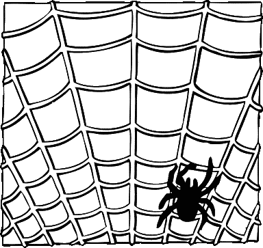 Free Spider Web Clipart - Public Domain Halloween clip art, images ...