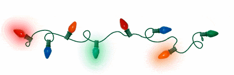 Christmas lights clipart gif