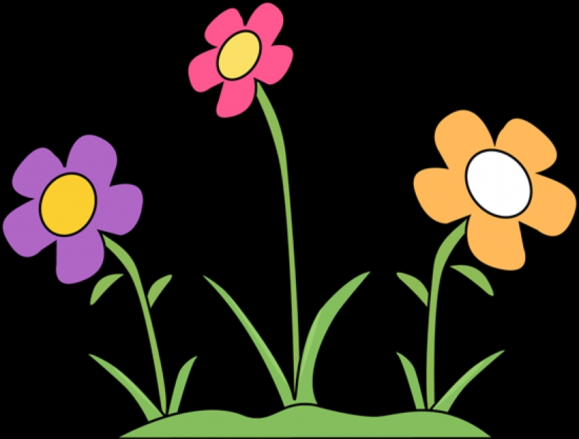 flower garden clip art flower garden image