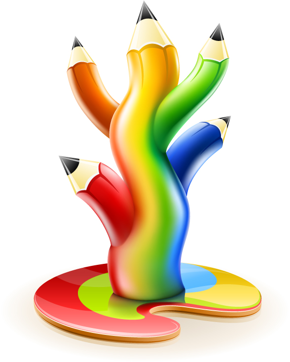 Special theme of vector 1 pen Free Vector