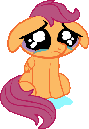 Crying Scootaloo