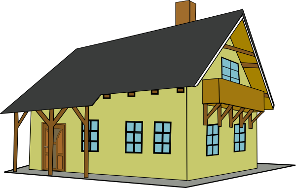 House 11 Clip Art - vector clip art online, royalty ...