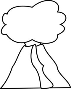 Volcano Clipart