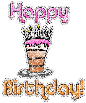 Happy Birthday! Glitter Birhday Greetings, Glitter Birhday Cards ...