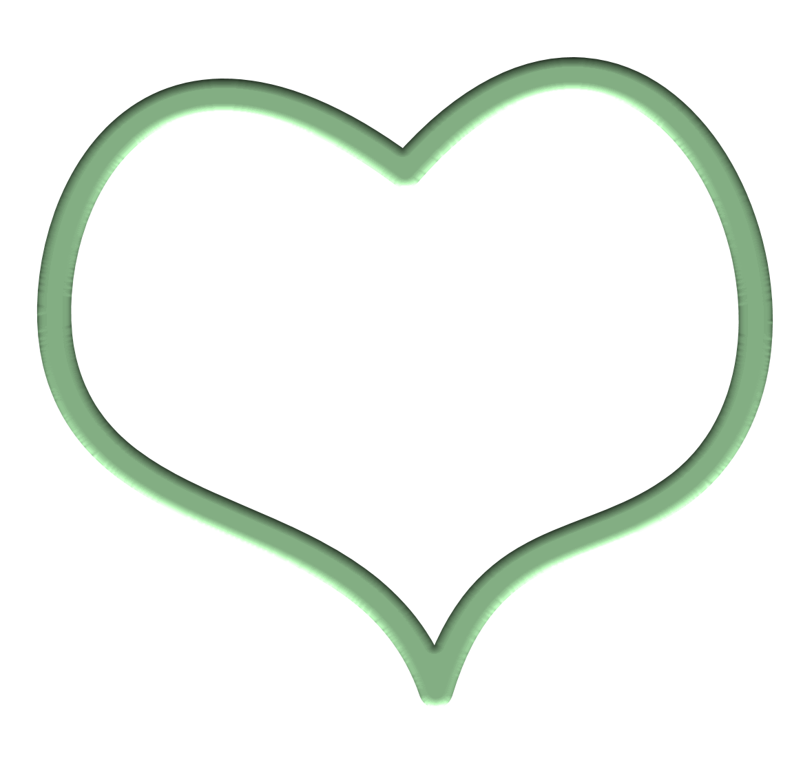 Green Heart Clipart - ClipArt Best