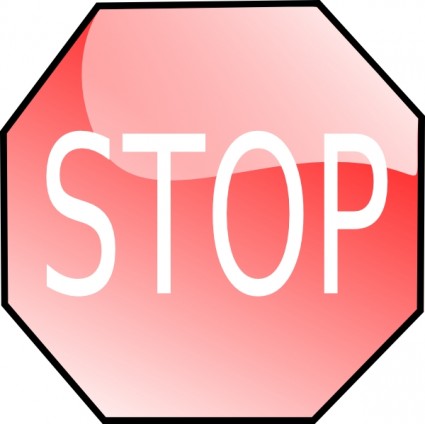 Cartoon stop sign clip art Free vector for free download (about 5 ...