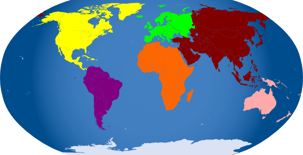Continents Vector - ClipArt Best