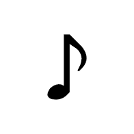 U+266A Eighth Note - The Unicode Character Reference