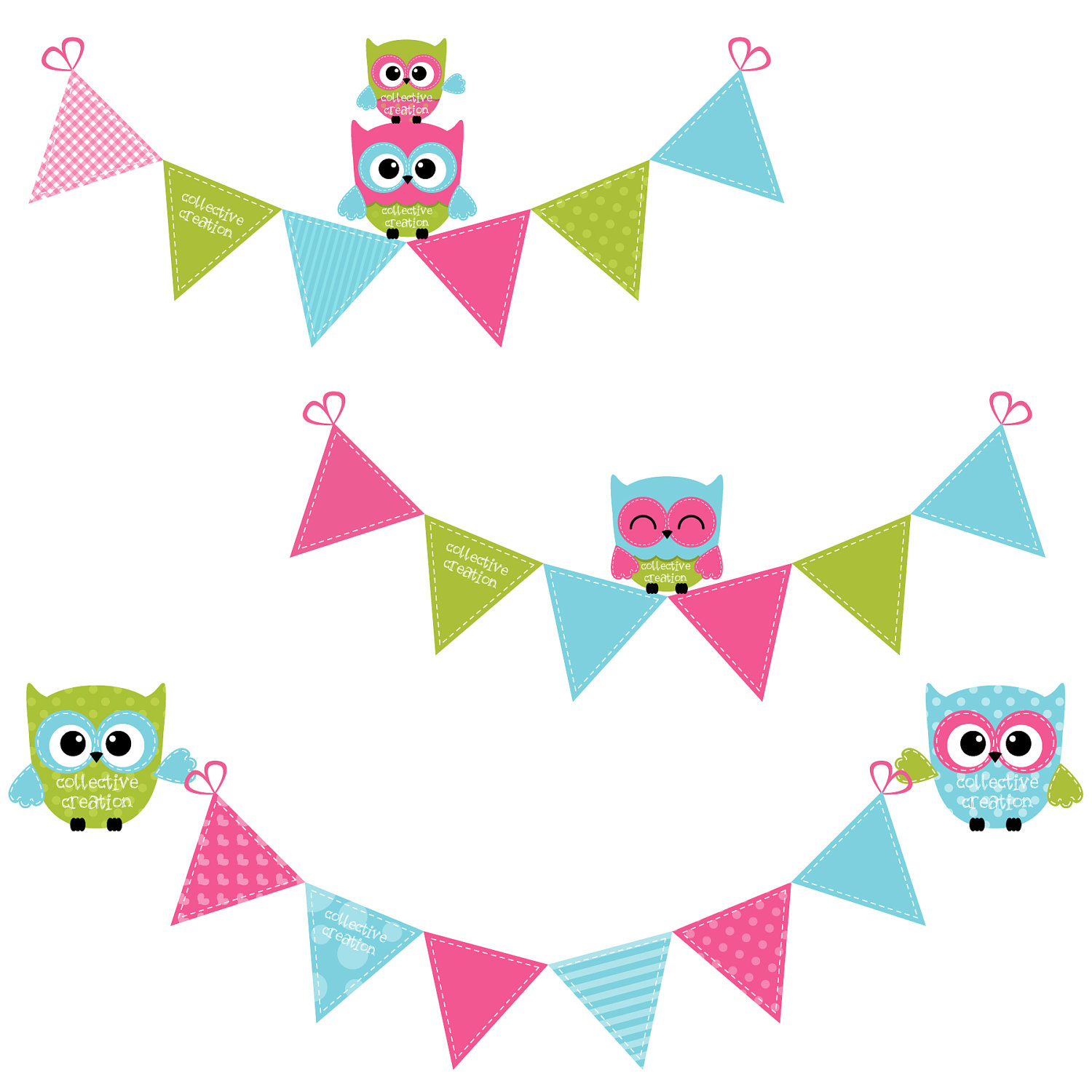 bunting clipart