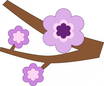 Purple flower border design Free vector for free download (about 5 ...