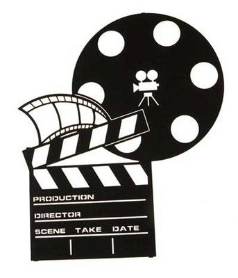 Movie Reel Art - ClipArt Best