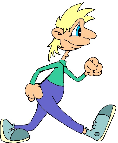 Clip Art - Clip art walking 326956