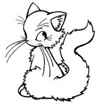 deviantART: More Like cat line art by