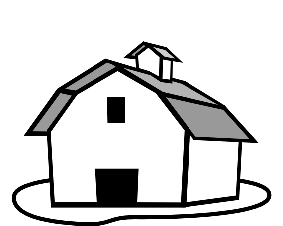 artfavor farm 1 black white line art scalable vector graphics svg ...