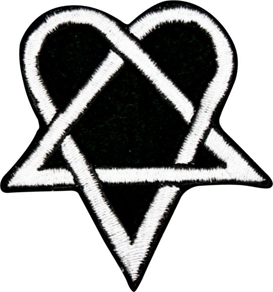 Heartagram Patch Iron-On Assorted Sale Patches