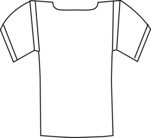 Jersey White clip art - vector clip art online, royalty free ...