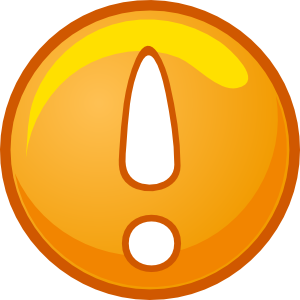 Attention Sign Exclamation clip art Free Vector