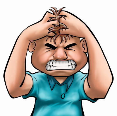 Angry Person Clipart