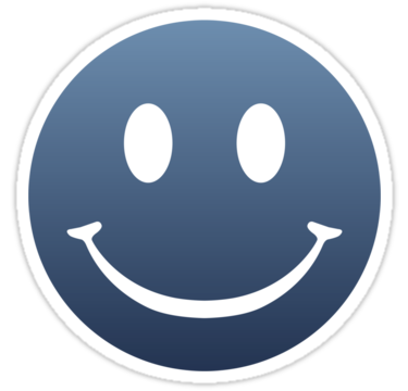 Blue Happy Face Png - ClipArt Best