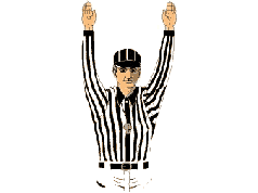Football touchdown clip art
