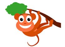 Free Monkey Clipart - Clip Art Pictures - Graphics - Illustrations