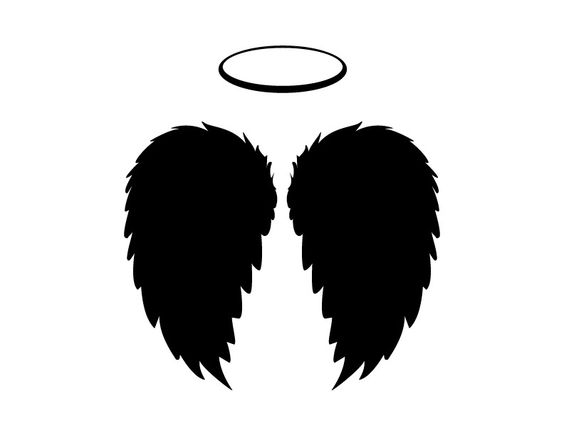 Angel wings, Wings and Halo