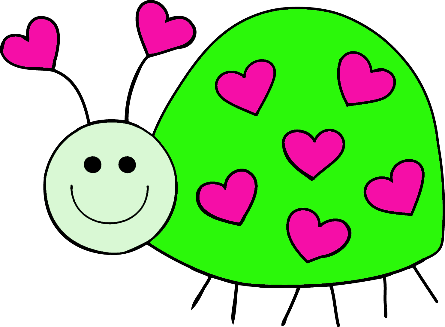 Love bug clip art