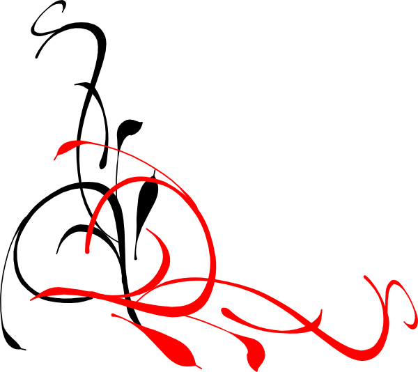 Red Swirl Clipart