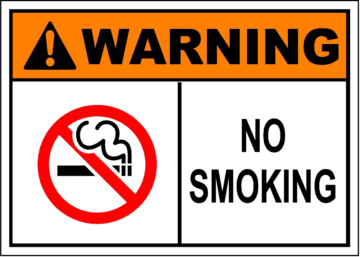 No smoking sing clipart best